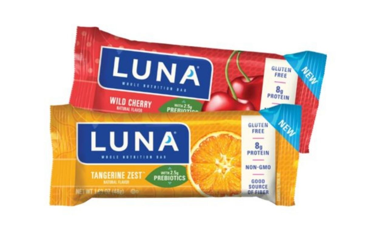 Clif Bar introduces new Luna bars with prebiotics