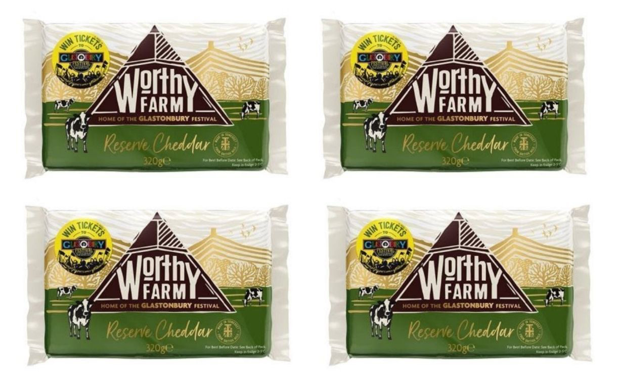 Glastonbury Festival site Worthy Farm launches reserve cheddar