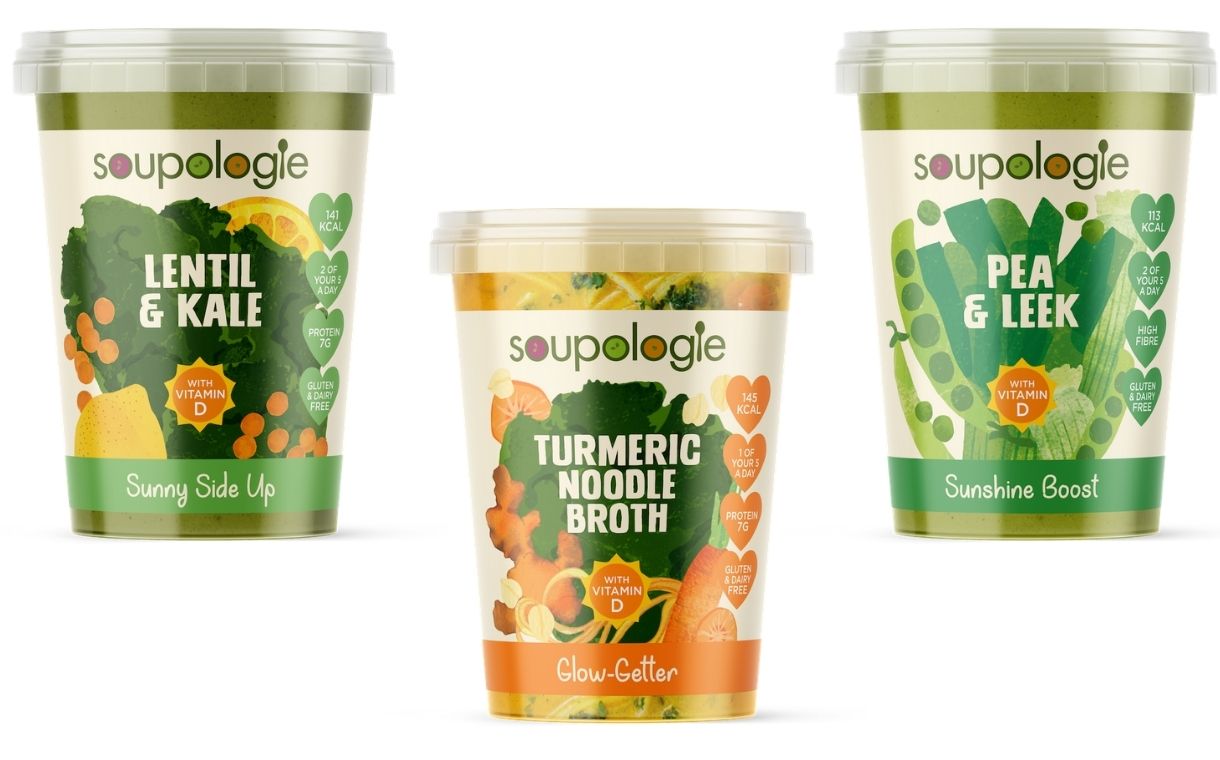 Soupologie introduces plant-based soups with vitamin D