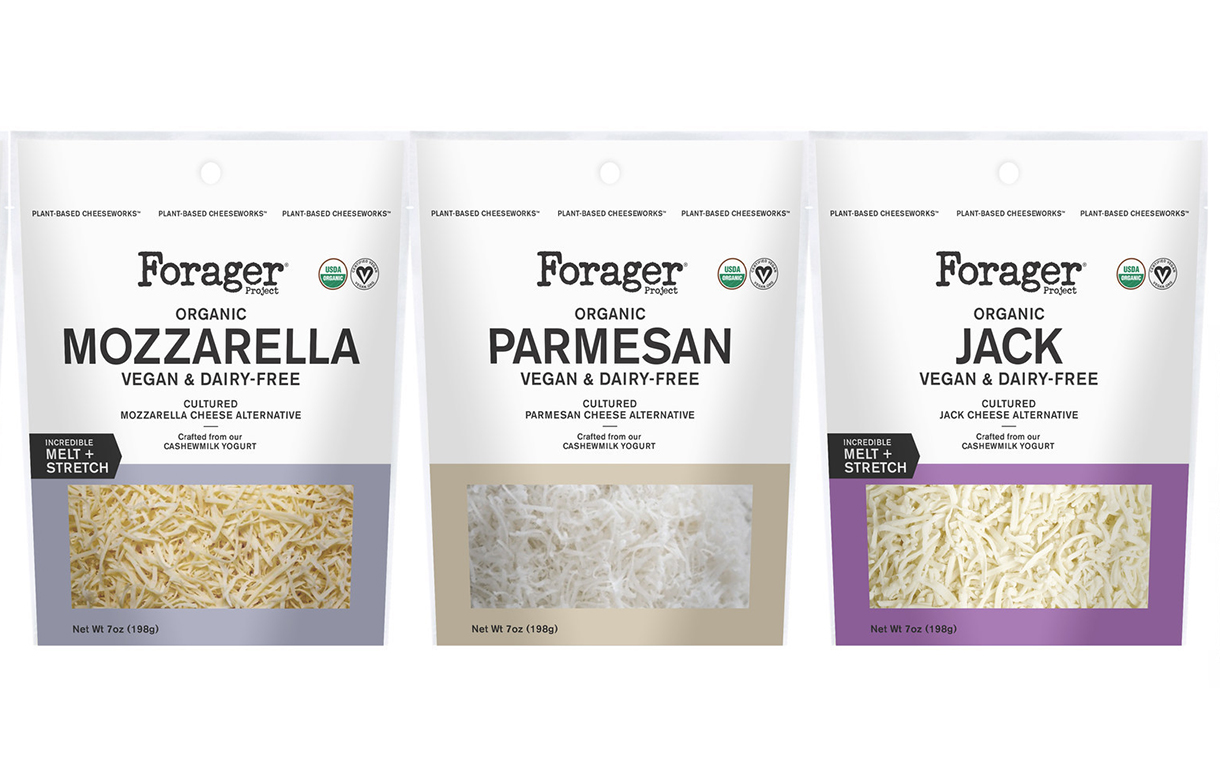 Forager Project debuts line of organic vegan cheeses