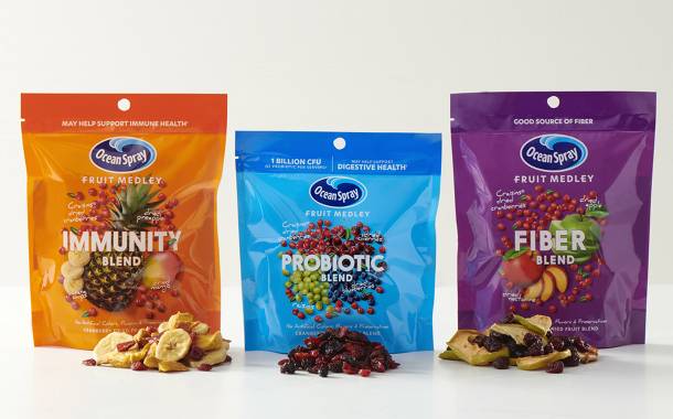 Ocean Spray launches dried fruit blends with key benefits in US