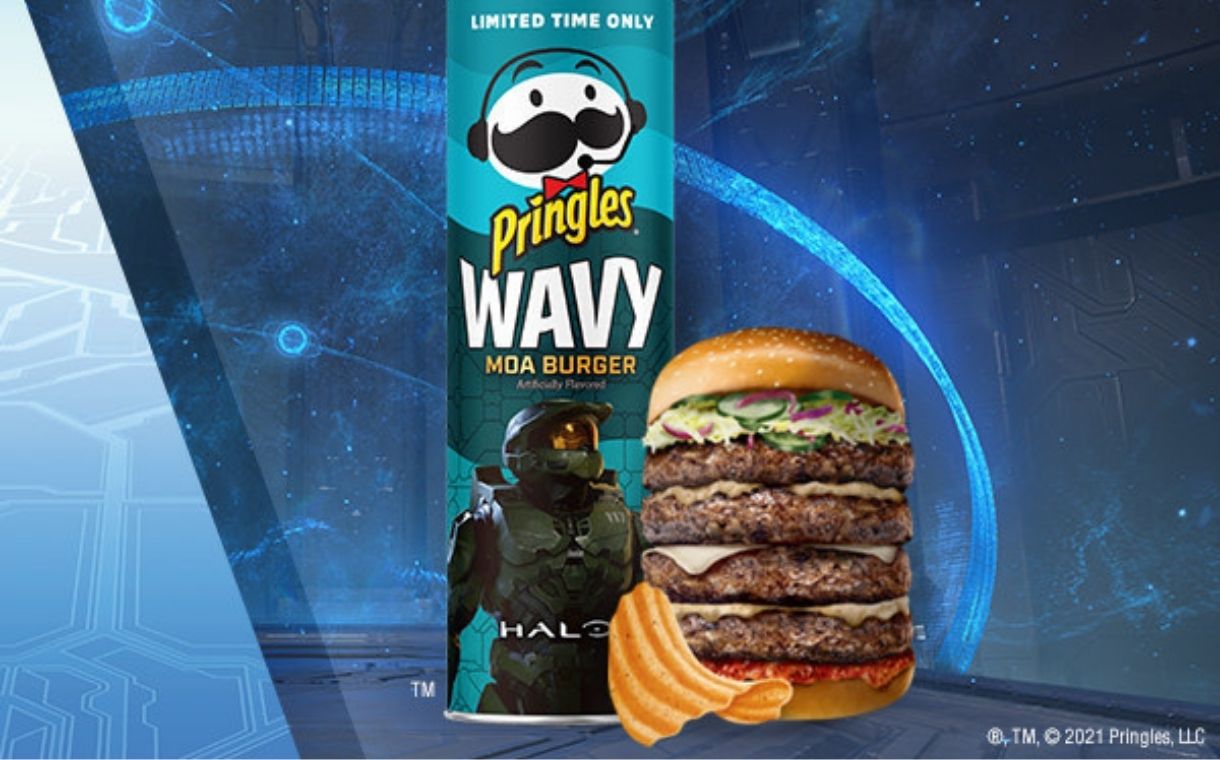 Kellogg unveils Pringles Wavy Moa Burger crisps