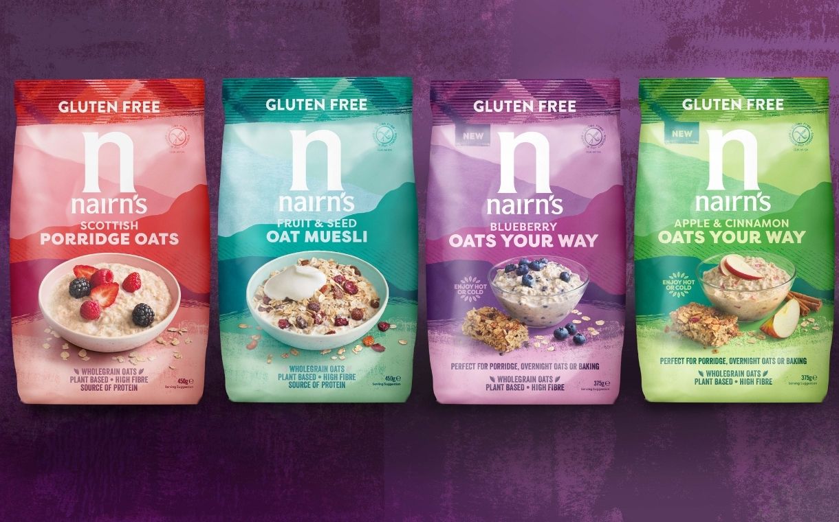 Nairn’s releases Gluten Free Oats Your Way in UK