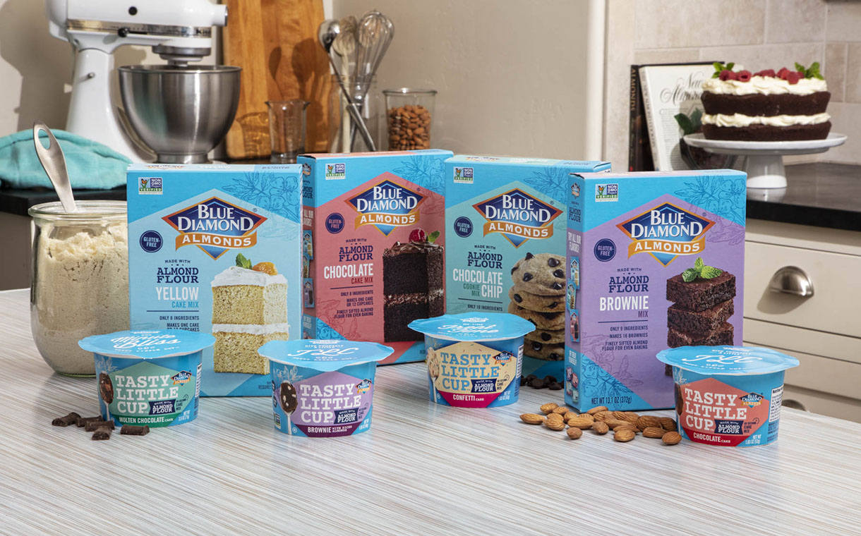 Blue Diamond debuts baking products made with almond flour