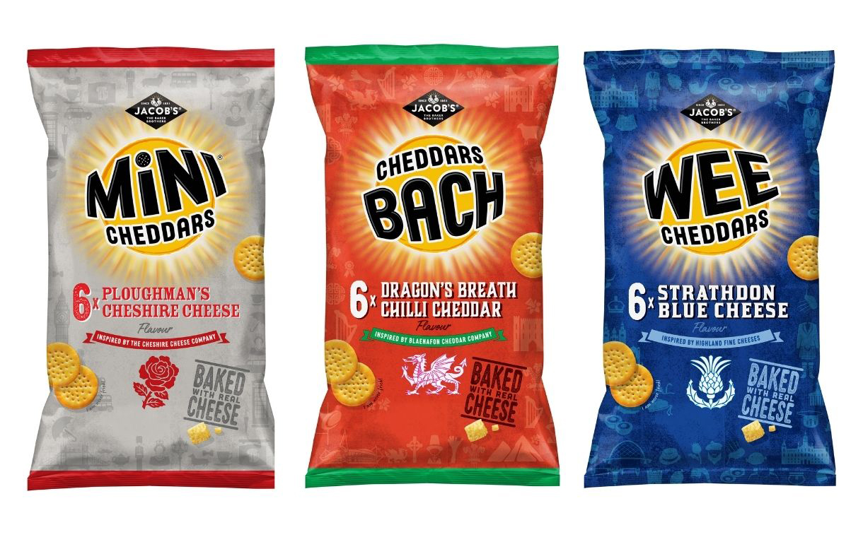 Pladis launches regionally inspired Mini Cheddars range in UK