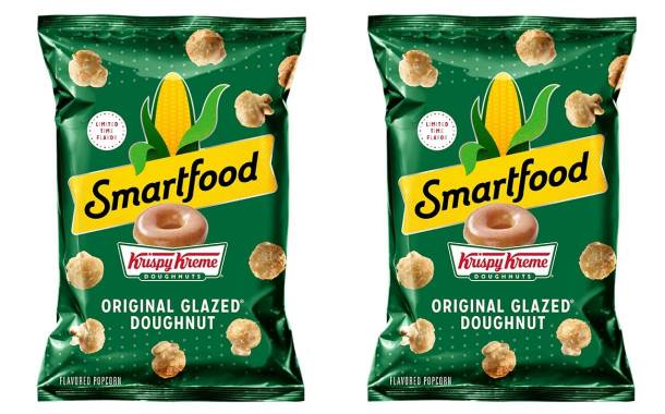 PepsiCo and Krispy Kreme release Smartfood doughnut-flavoured popcorn