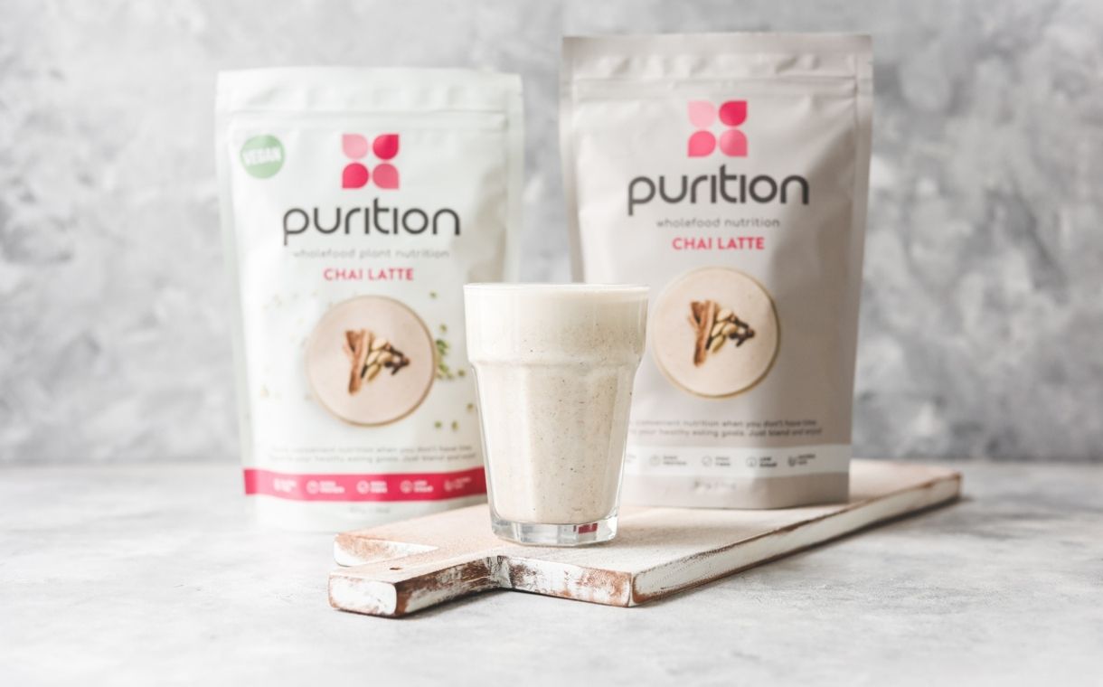 Purition unveils chai latte wholefood shake