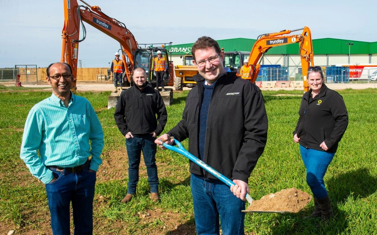 Branston begins construction of potato protein extraction facility