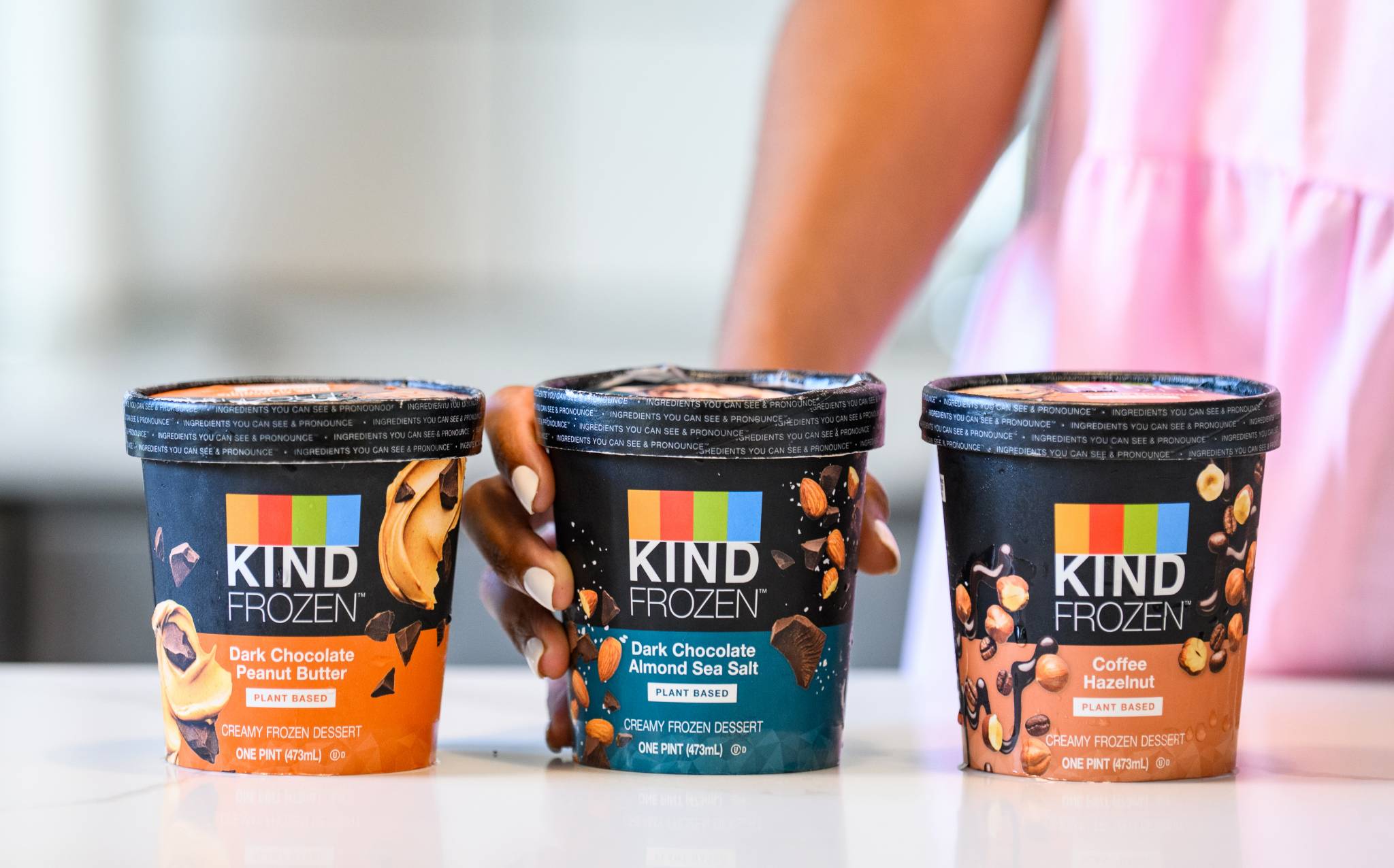 Kind debuts line of plant-based frozen desserts in US