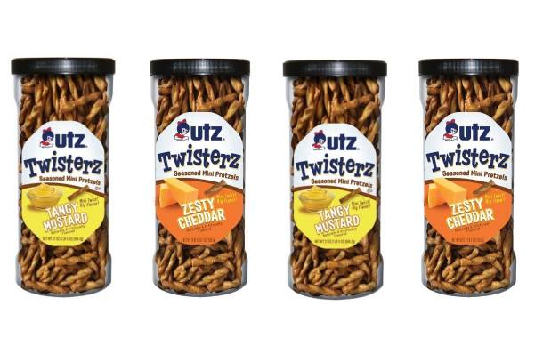 Utz Brands unveils cheddar- and mustard-flavour mini pretzels