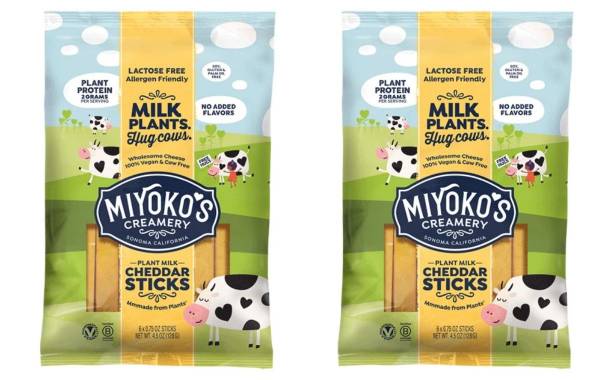 Miyoko’s Creamery releases new plant milk cheddar sticks in US