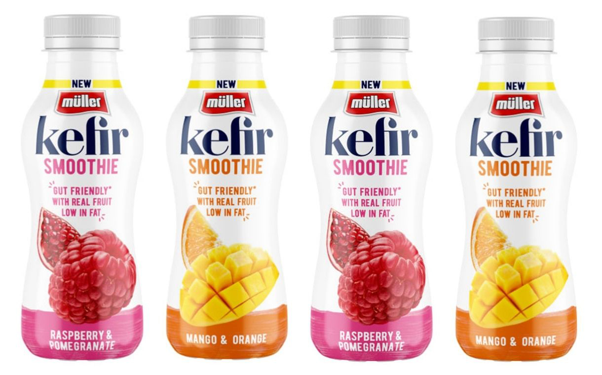 Müller enters kefir category with duo of smoothies