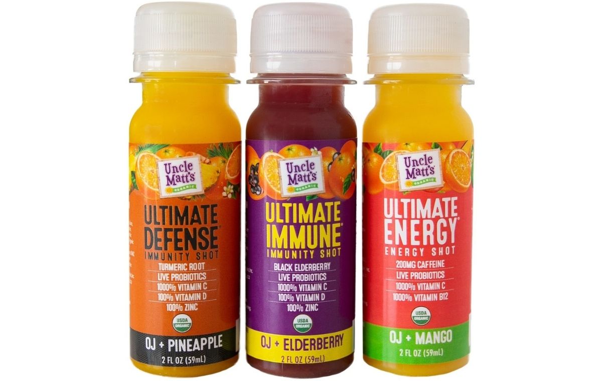 Uncle Matt's Organic unveils new range of Ultimate Shots