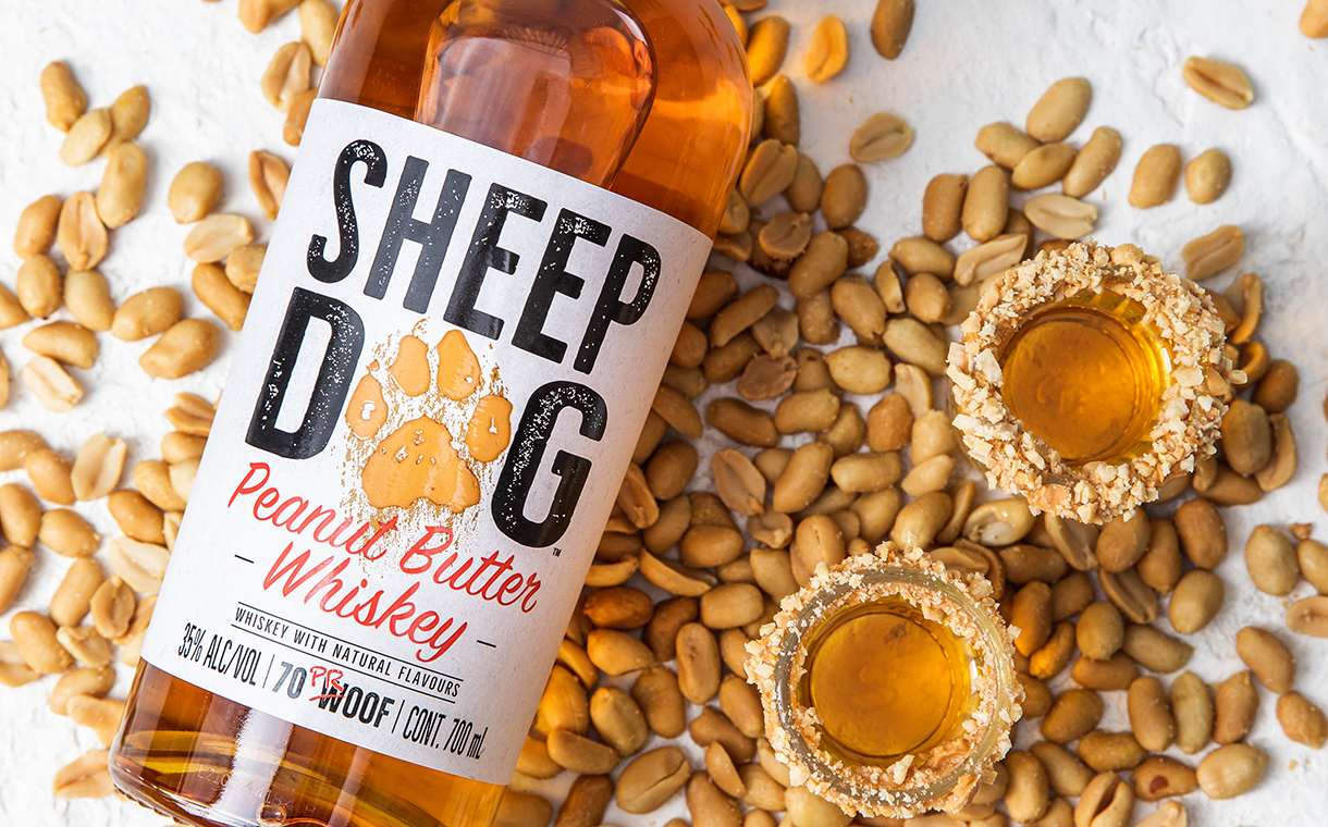 Sheep Dog Peanut Butter Whiskey debuts in UK