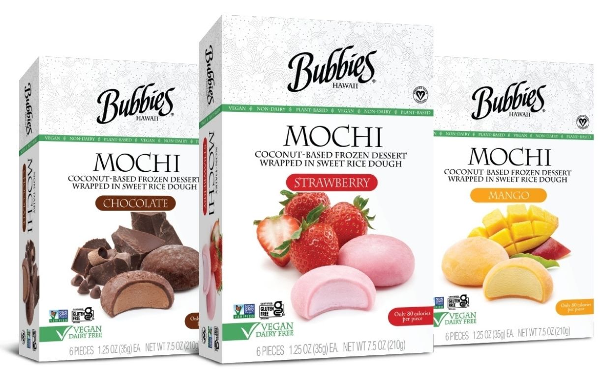 Bubbies launches new vegan mochi ice cream flavour and retail packs