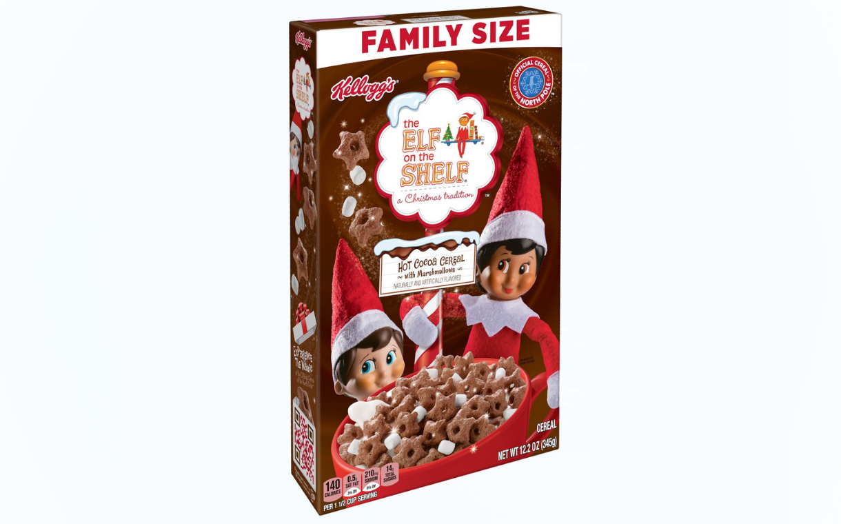 Kellogg launches new seasonal The Elf on the Shelf cereal flavour