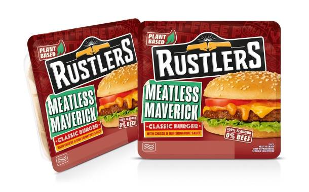 Rustlers announces plans to launch meat-free burger