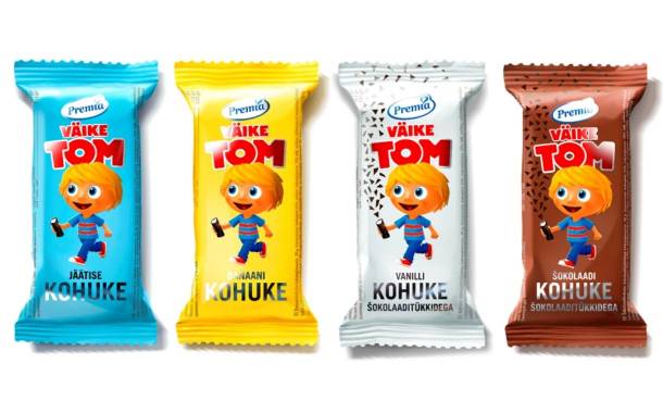 Premia launches Väike Tom curd snacks