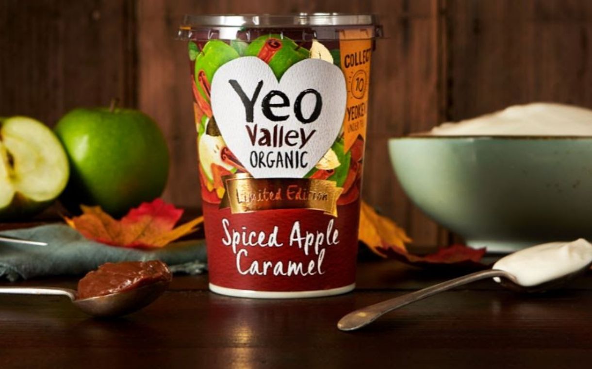 Yeo Valley introduces autumnal limited-edition yogurt