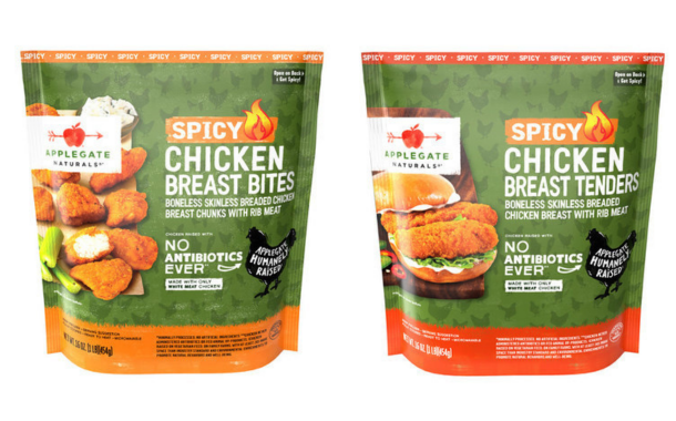 Applegate Farms unveils new additions to breaded chicken range