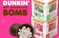 Dunkin’ and Frankford Candy launch new hot chocolate bombs