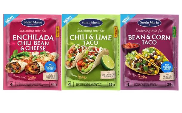 Santa Maria launches 'plant-forward' seasoning mixes