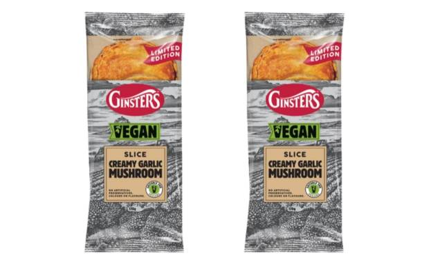 Ginsters launches limited-edition plant-based slice