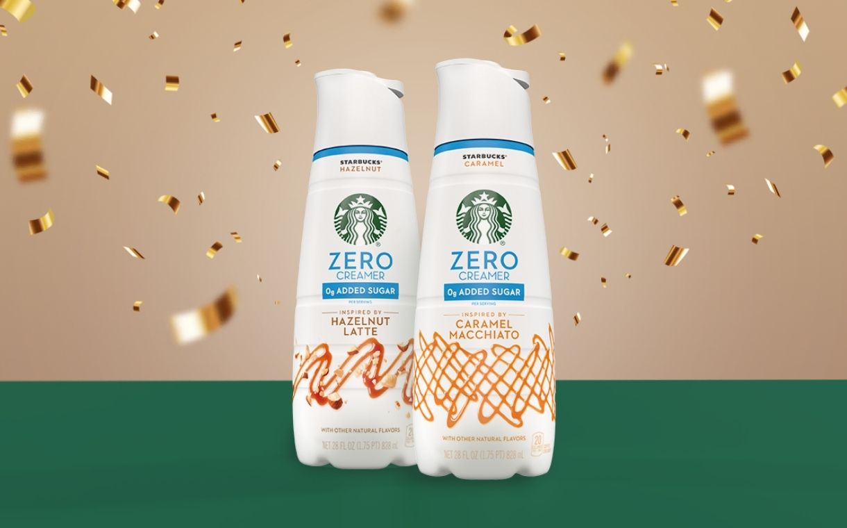 Nestlé launches new Starbucks zero-sugar creamers