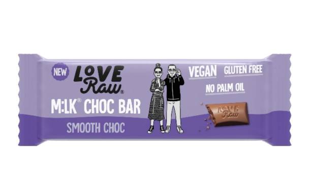 LoveRaw expands M:lk Choc Bar portfolio