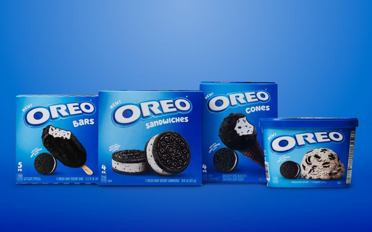 Mondelēz launches range of Oreo frozen treats