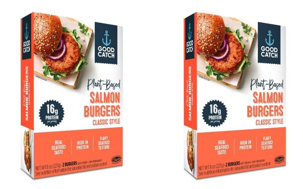 Gathered Foods releases Good Catch Plant-Based Salmon Burgers