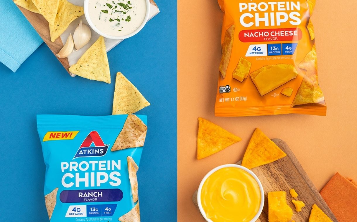 Atkins launches new protein chips