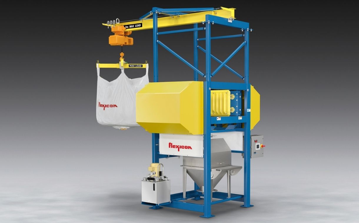 Flexicon launches new bulk bag discharging system