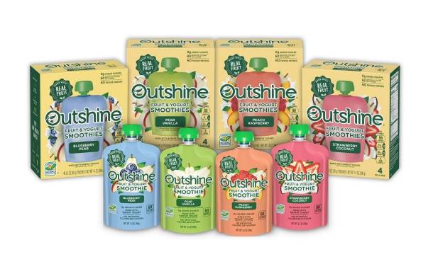 Nestlé's Outshine debuts new Fruit & Yogurt Smoothie pouches