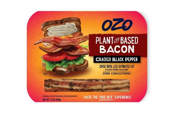 JBS-owned Planterra Foods unveils Ozo plant-based bacon