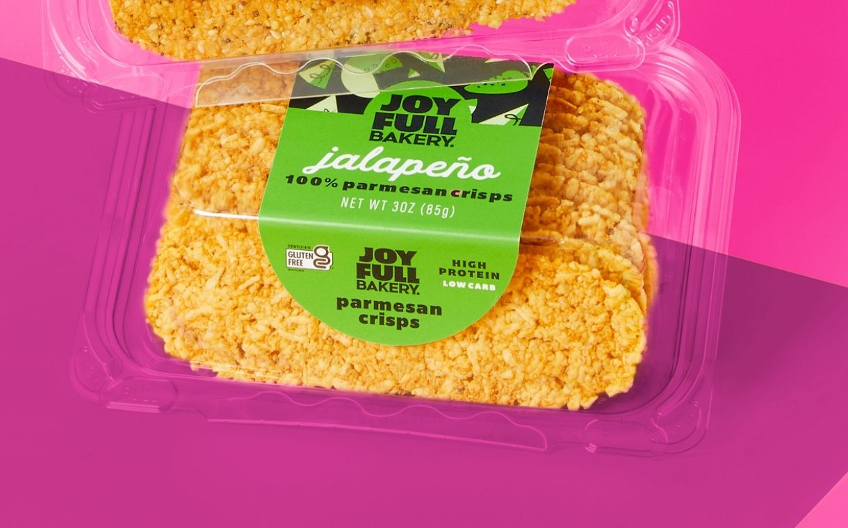 Joyfull Bakery's Parmesan Crisps introduces jalapeño flavour