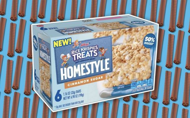 Kellogg's rolls out cinnamon-flavoured Rice Krispies treat