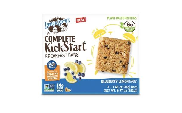Lenny & Larry's debuts The Complete Kickstart breakfast bars