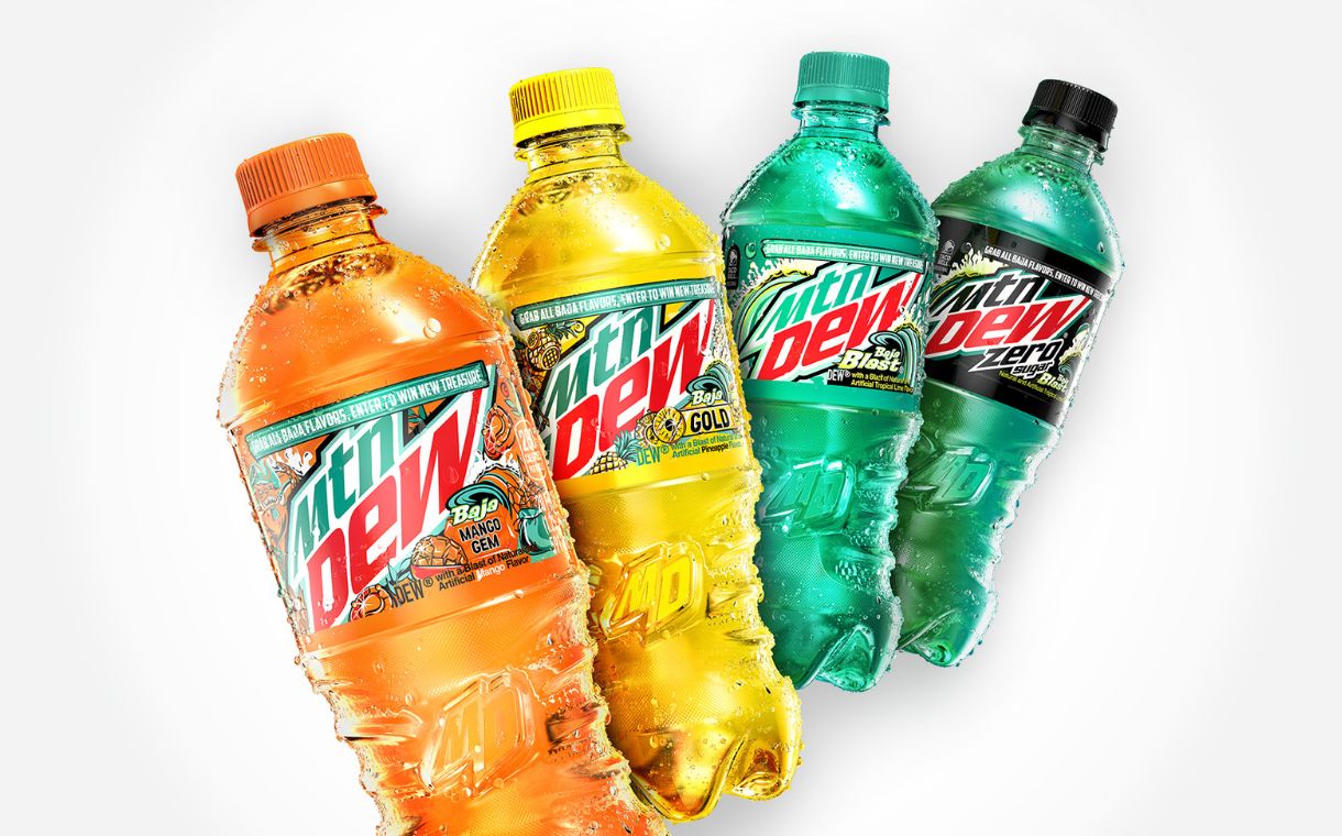 PepsiCo launches Mtn Dew Baja Blast variants