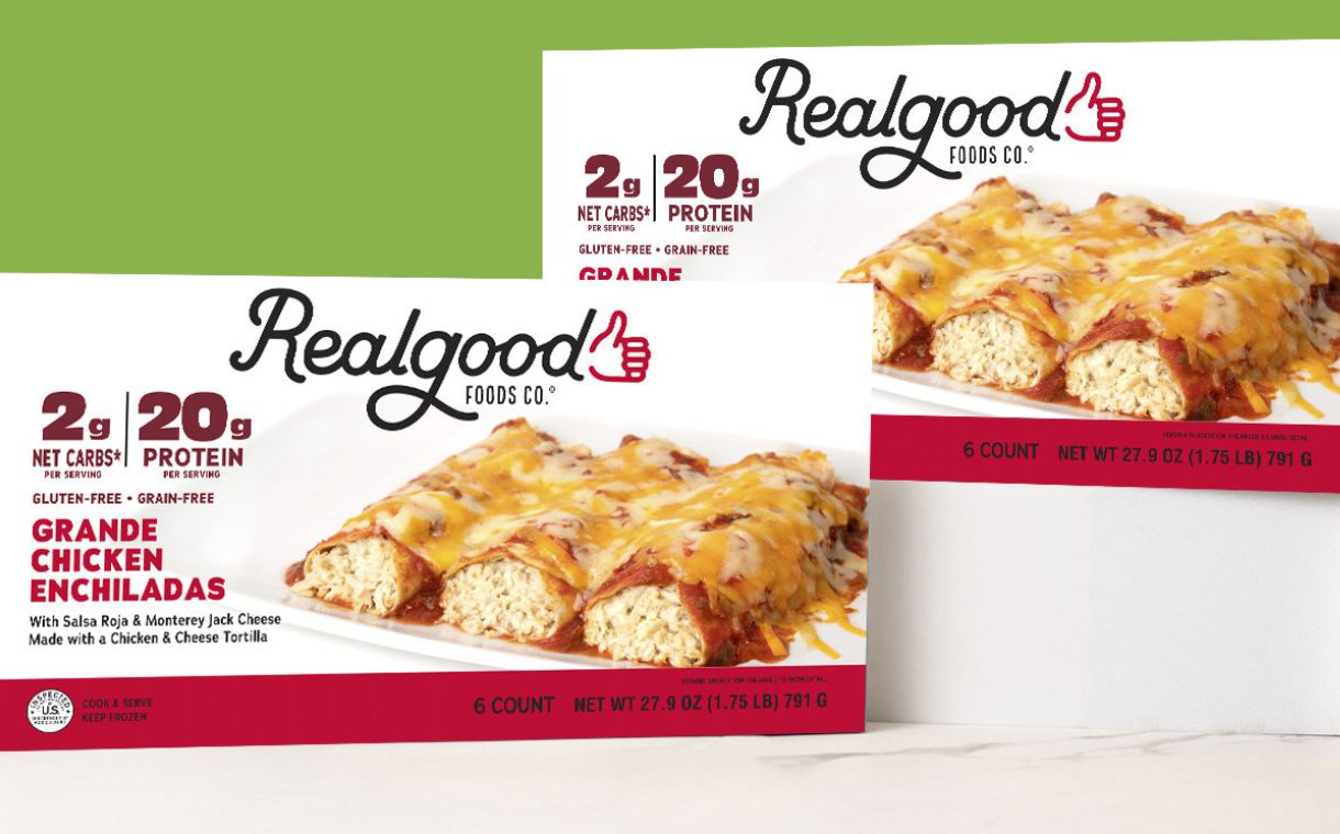 Real Good Foods launches Grande Chicken Enchiladas