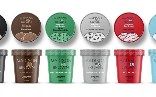 Madison Brown launches line of premium ice creams