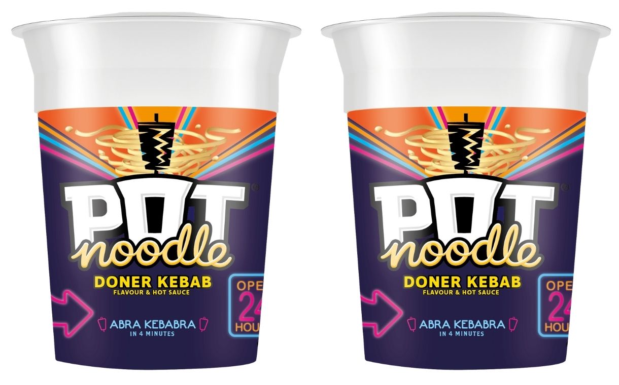 Pot Noodle launches Doner Kebab flavour in Asda