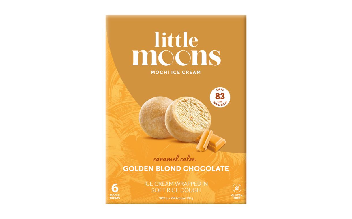 Little Moons launches Golden Blond Chocolate mochi ice cream