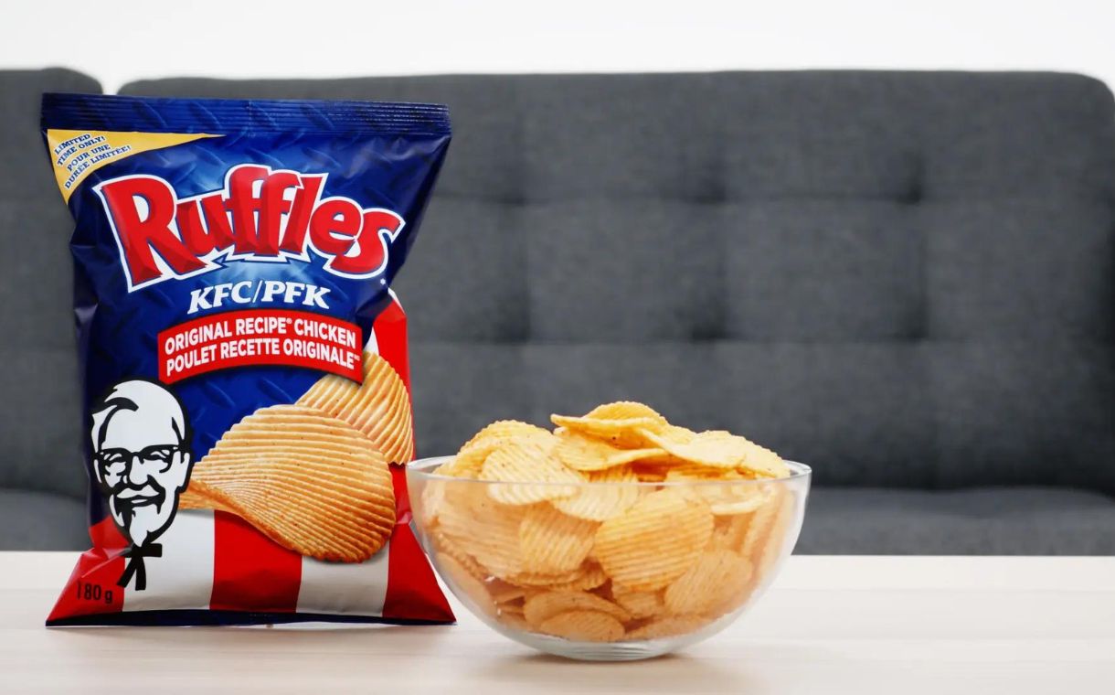 KFC teams up with PepsiCo on limited-edition potato chips