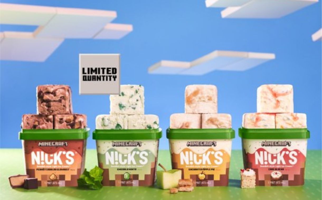 N!ck's launch ice cream in collaboration with gaming platform Minecraft