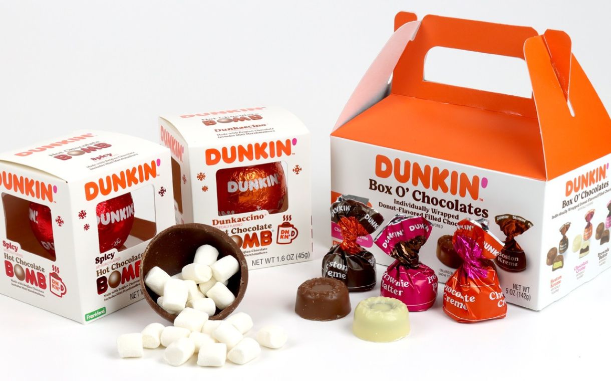 Frankford Candy and Dunkin’ launch new chocolate sweets and bombs