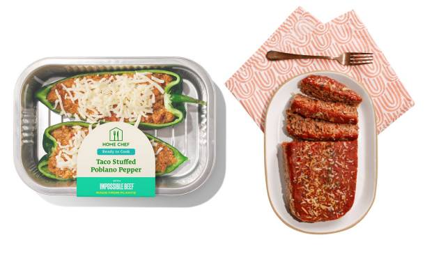 Home Chef and Impossible Foods launch ready meals