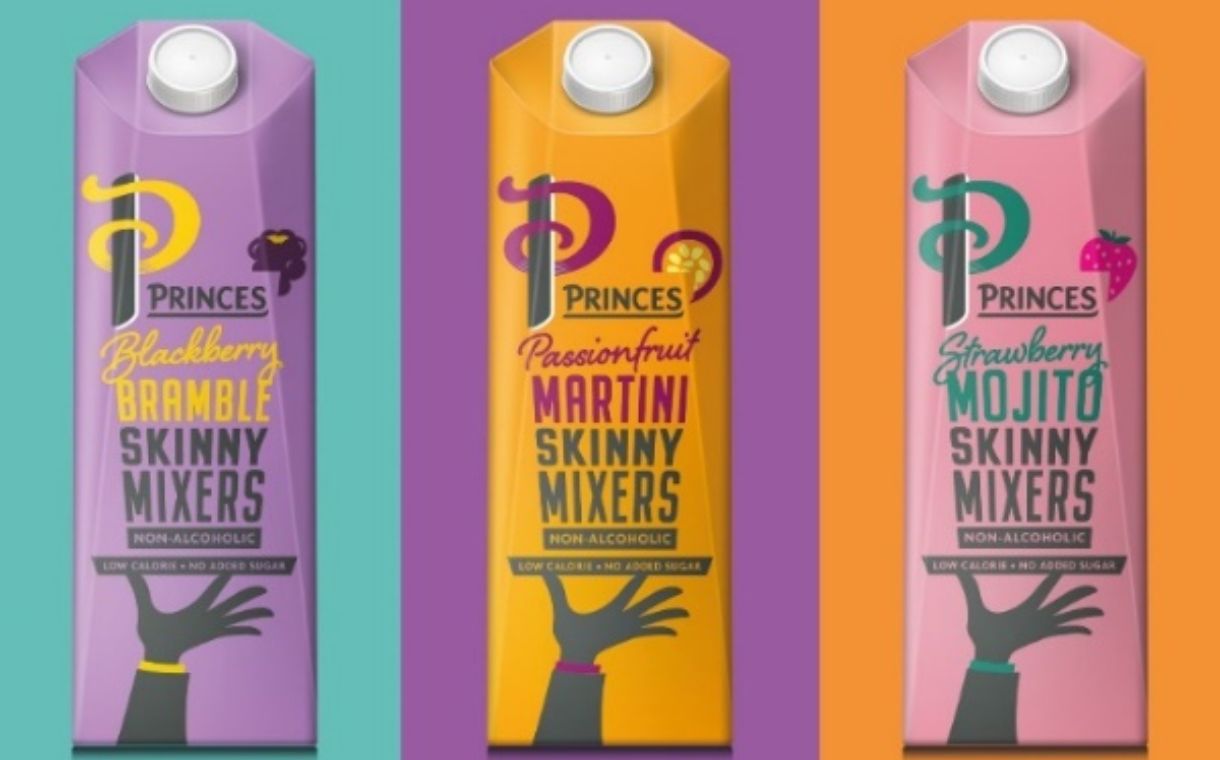 Princes enters low- and no-alcohol category with blended juice drinks range