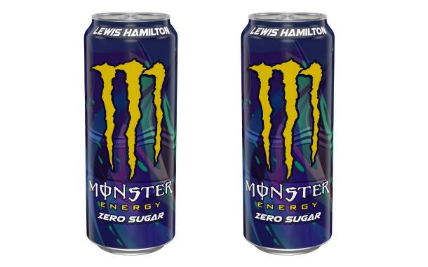 Monster partner with Lewis Hamilton for new sugar-free drink