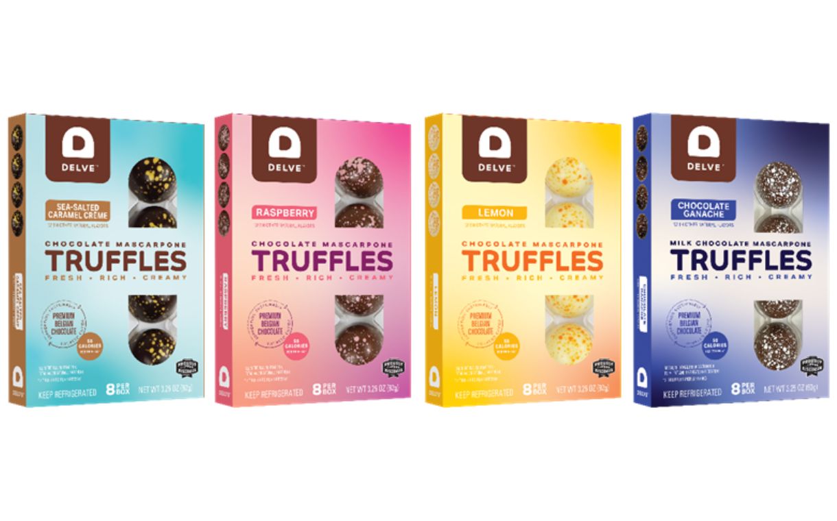 Schuman Cheese launches Delve Mascarpone Truffles